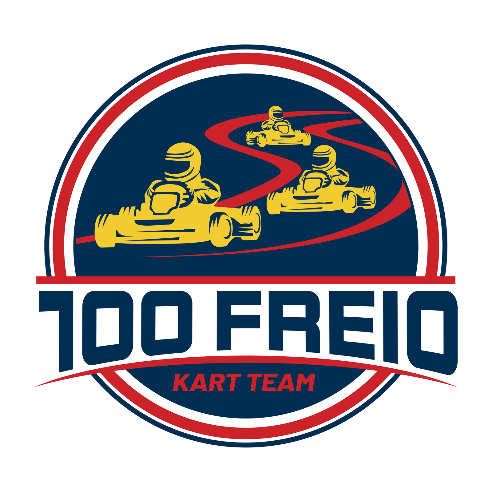 Logo de 100 Freio Kart Team 